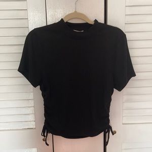 COTTON ON Cropped Ribbed Tee